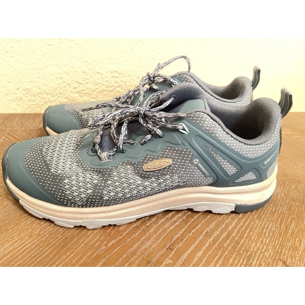 Keen Sneakers Womens Sz 8 Terradora II Trail Running Hiking Gray Teal